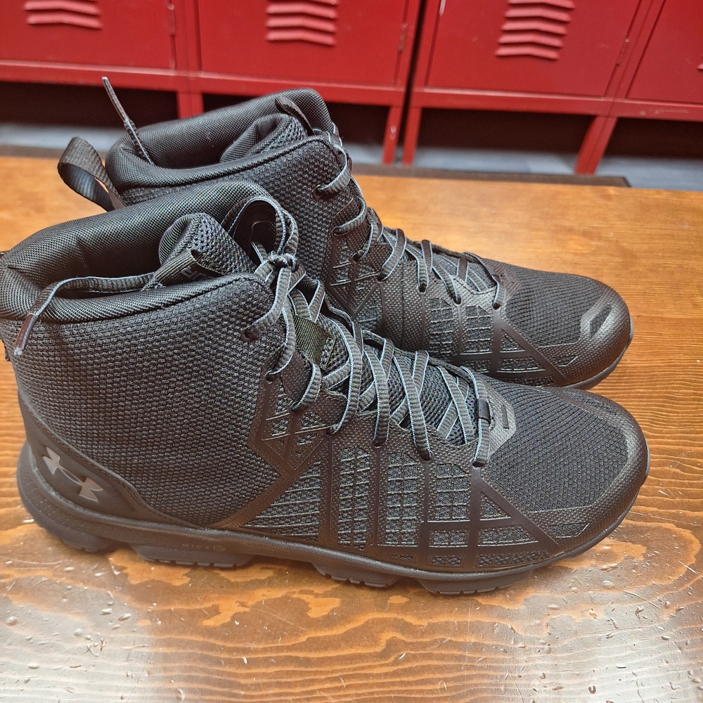 Under Armour Men's Black Tactical Boot Micro G Size 11 Brand New